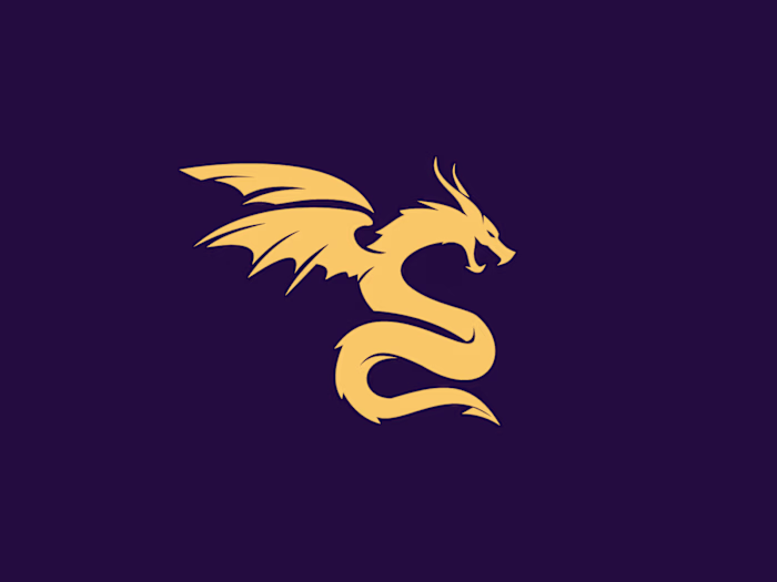 Dragon Vector Logo Available For