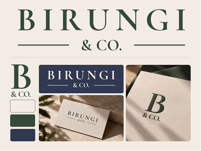 BIRUNGI & CO - BRAND IDENTITY