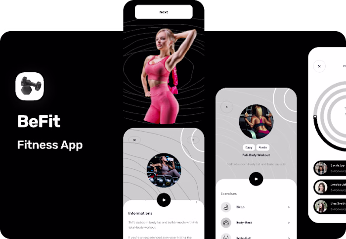 Fitness App Design