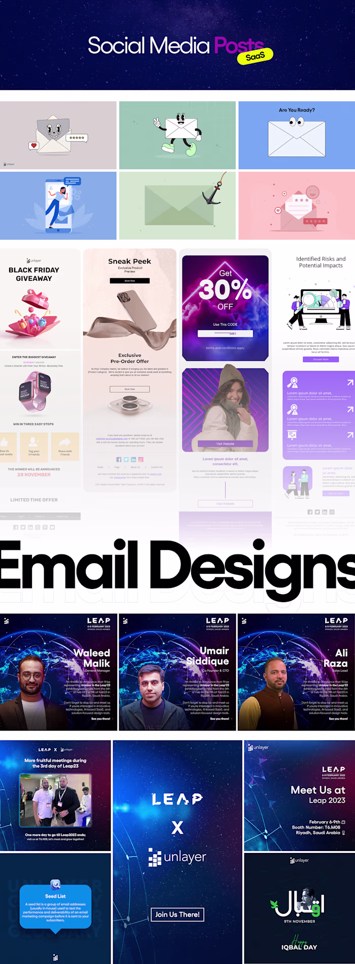 Social Media Posts | Saas