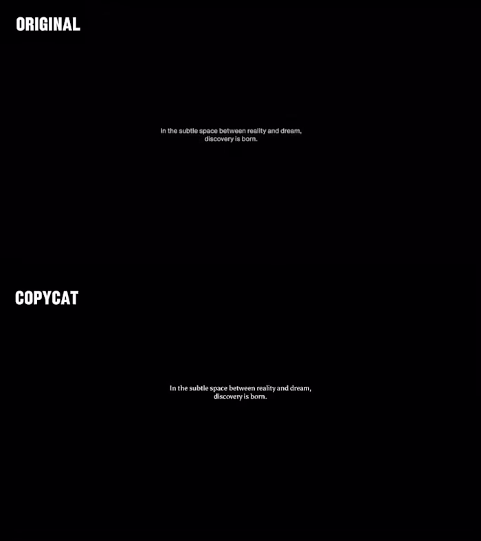Recreation of a Viral Ad for Rosewood Hotels