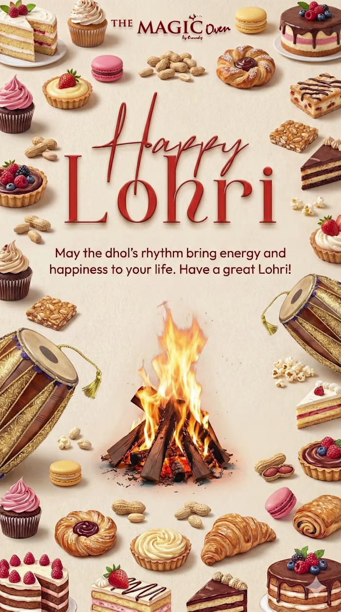 Lohri Festive Creative Poster Design