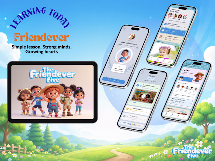 Friendever- Kids emotional learning app