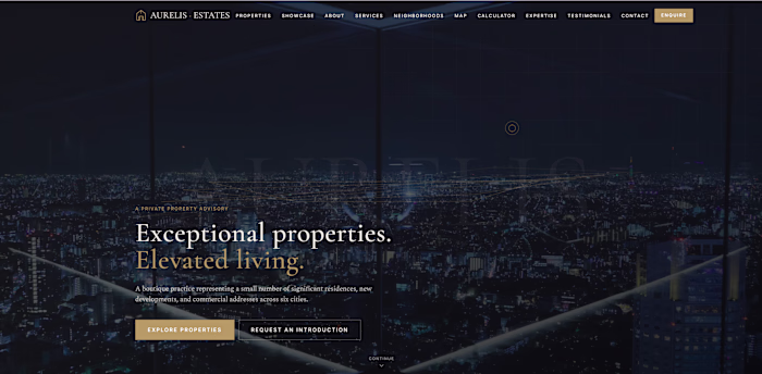 Aurelis Estates is a premium