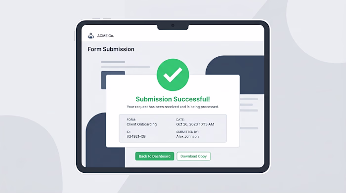 Digitized Leave Approval Workflow