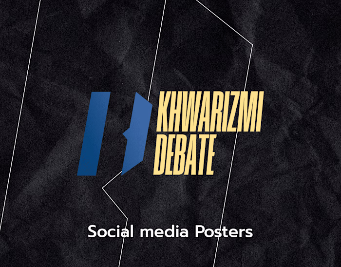 Social Media posts | Khwarizmi Debate