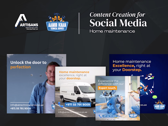 Home Maintenance Services - Social Media Management