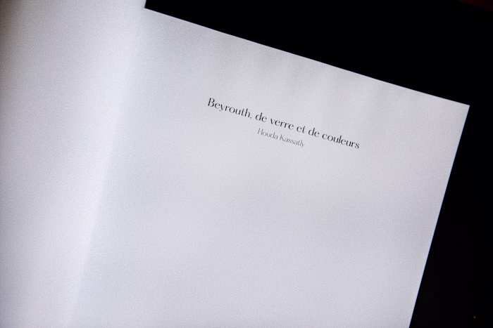 Beyrouth, de verre et de couleurs Book Collaboration