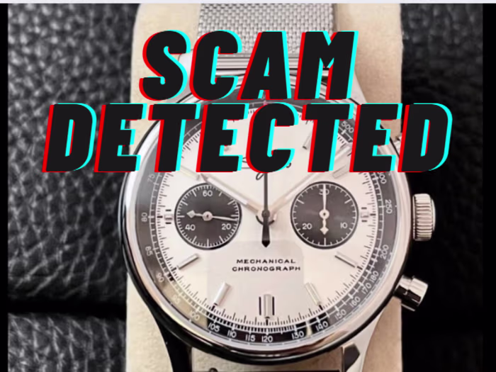 Uncovering a Fake Luxury Watch Shop on Instagram