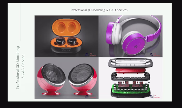 do 3d Design Rendering, 3d Modeling, 3d animation product design
