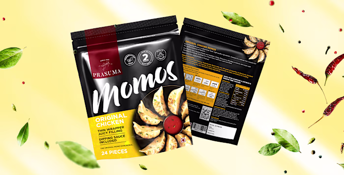 Prasuma Momos Packaging