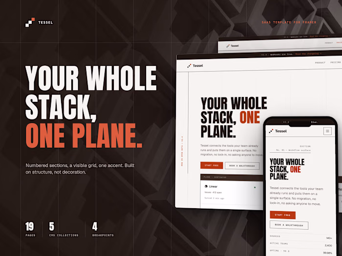 Tessel is live: a SaaS