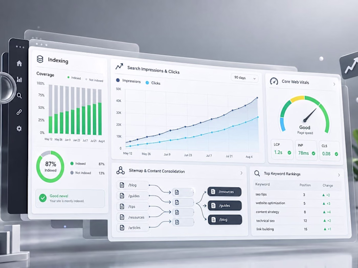 SEO Indexing Recovery & Performance Cleanup