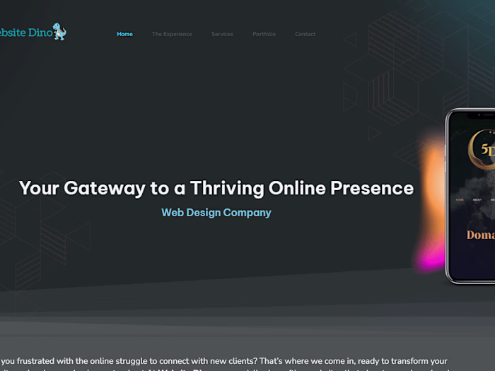 Website Dino 