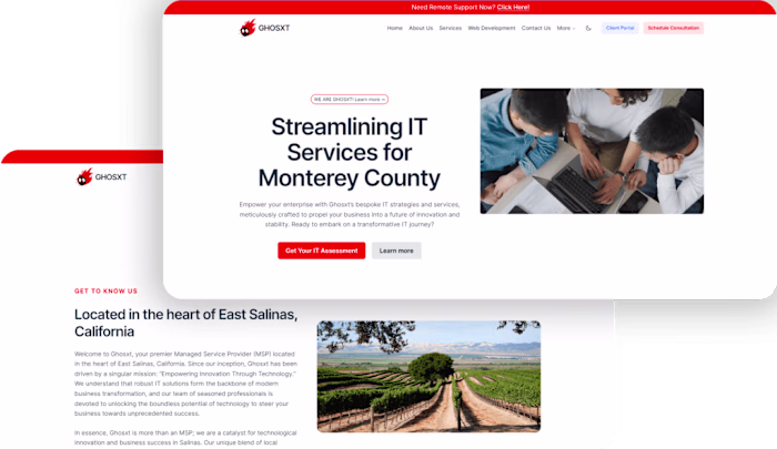GHOSXT – IT Support Services in Monterey, California