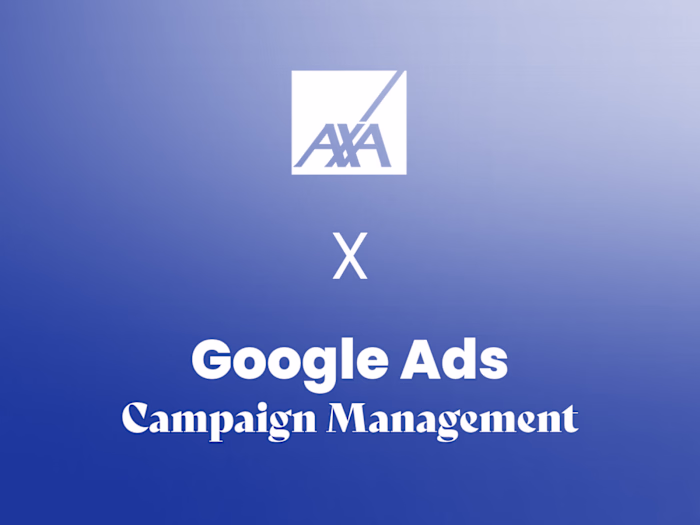 AXA | Google Ads Campaign Management