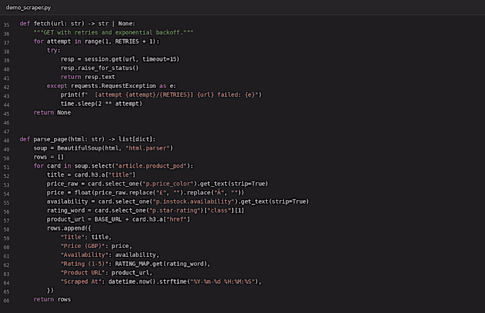Most scraping projects don't fail