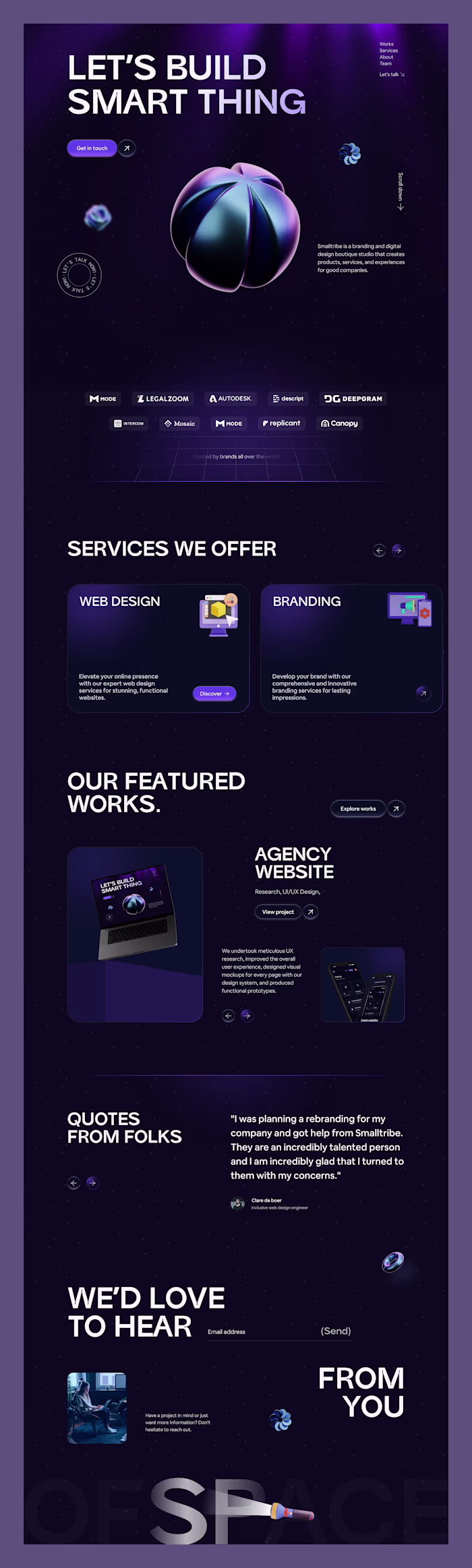 Creative Digital Agency Landing Page


This