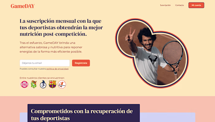 Webflow Landing Page for a Small Bussiness
