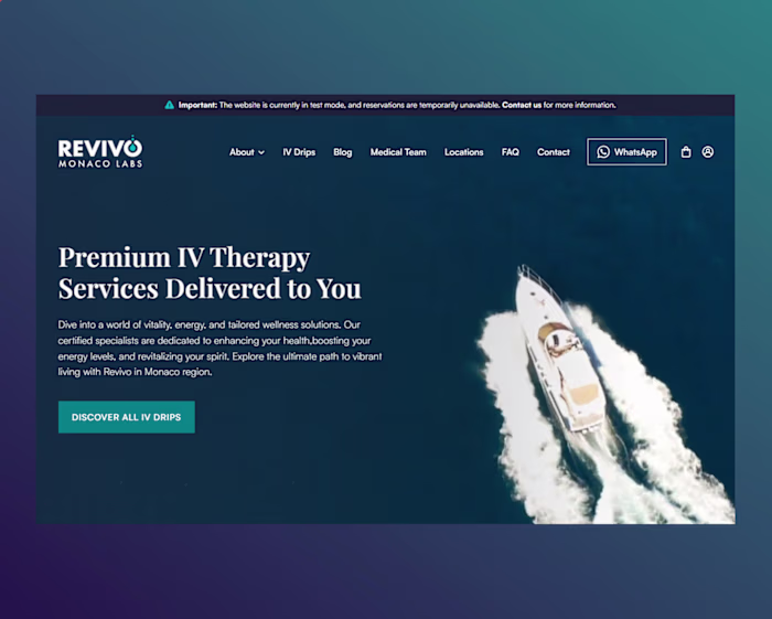 WordPress with a booking service