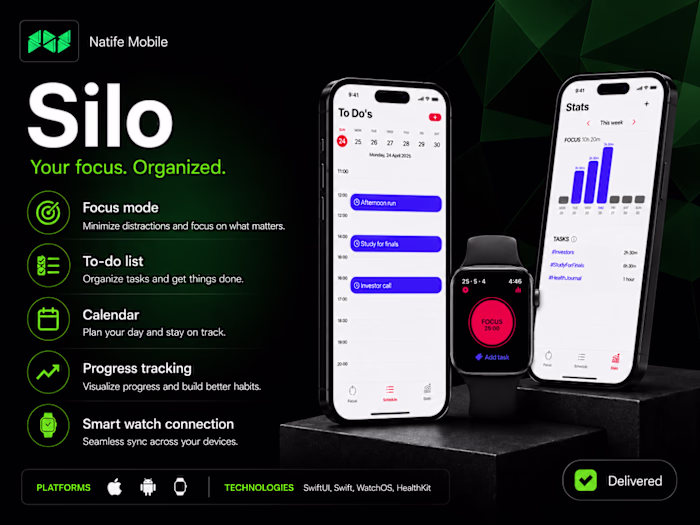 Just finished SILO App -