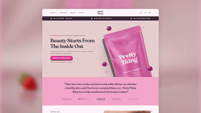Pretty Thing LP Design with Studio Hiraya
