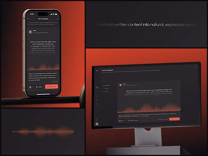 AI Voice Platform

You're designing sound.