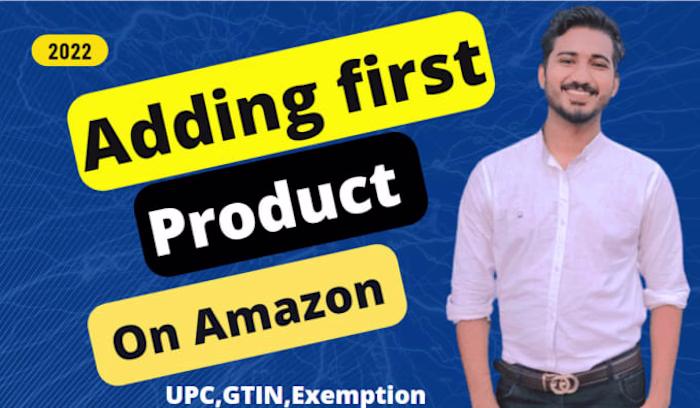 I will set up amazon account product listing