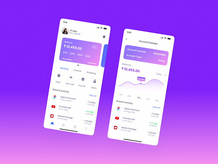 Bank App Design