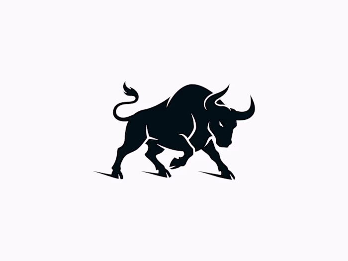Bull Vector Logo Available For
