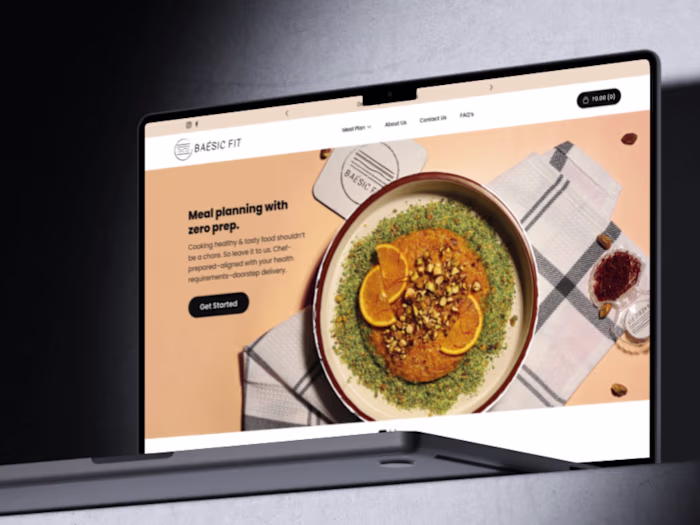 Baesic Fit | Website Design