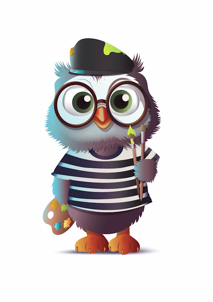 Character Illustrations for a Children's Book