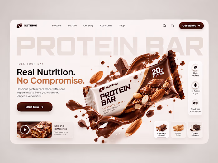 NUTRIVO | Premium Protein Bar