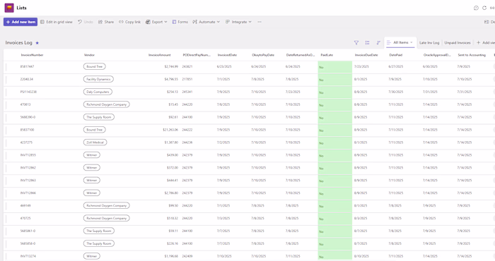 : Invoice Lifecycle Tracker —