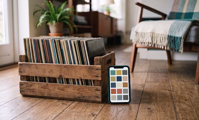 Vinyl collection and marketplace platform