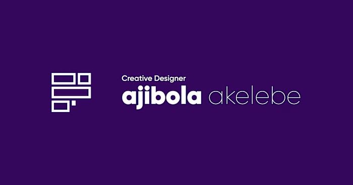 Ajibola Akelebe | Creative Designer