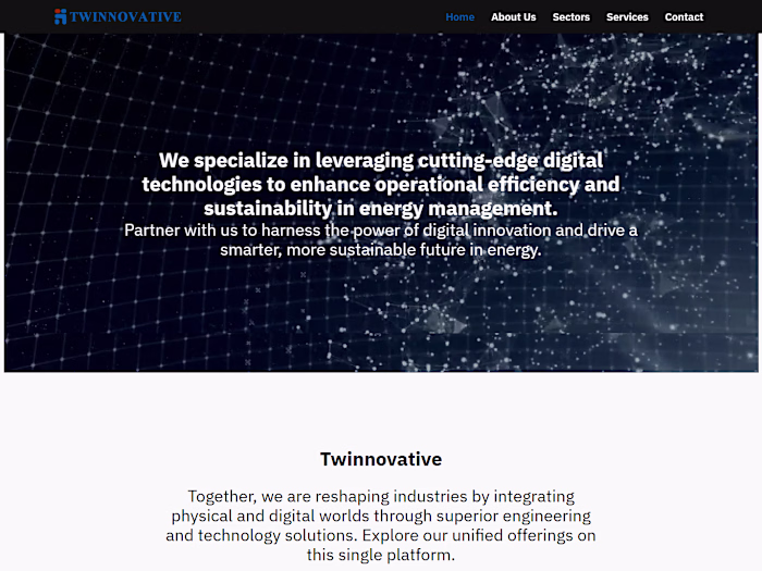 Website & Logo Design for Twinnovative