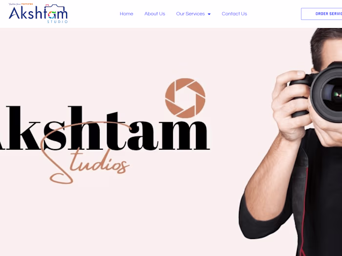 Photography Studio Website