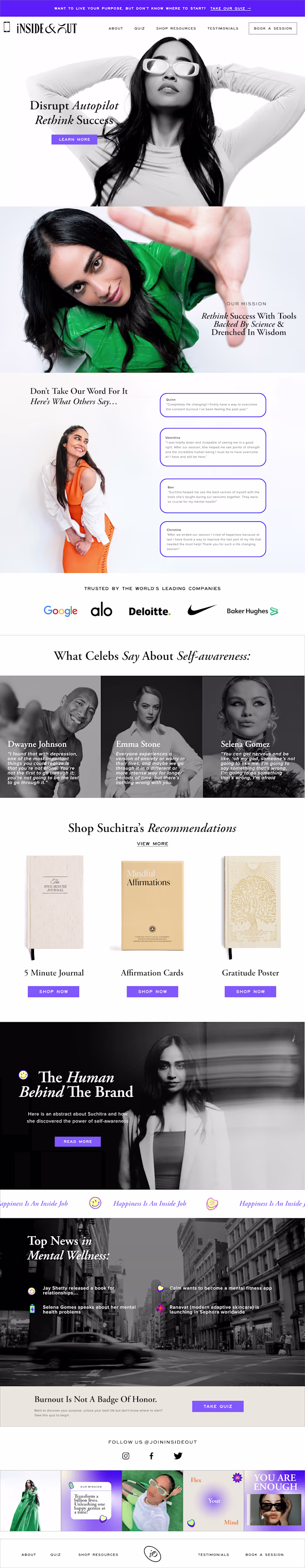 Landing Page