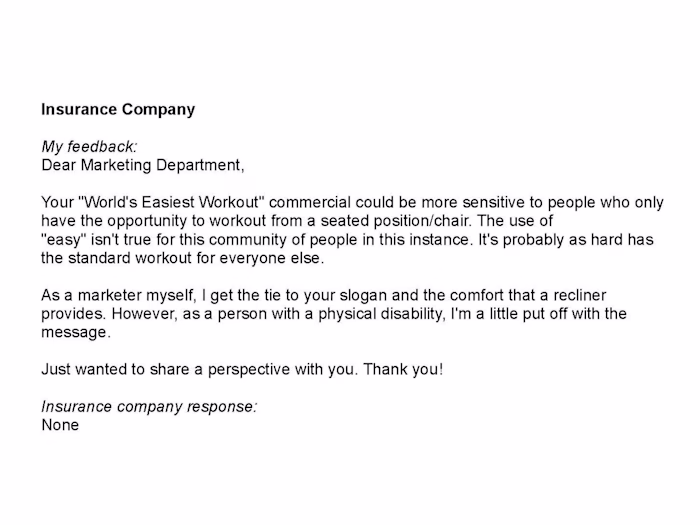 Ability Advocacy: Commercial