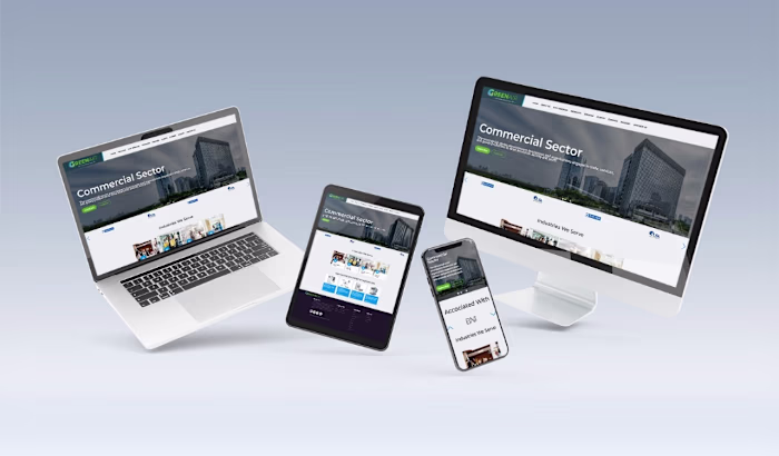 The Greenair website is built