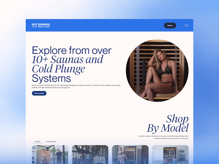 Hot Springs Pools & Spas - Saunas & Cold Plunges Hub