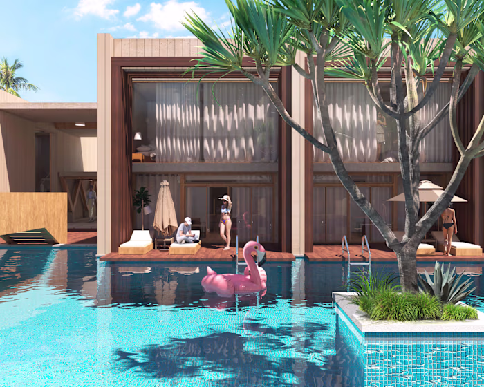 Bungalows Hotel Resort, 354 Studio