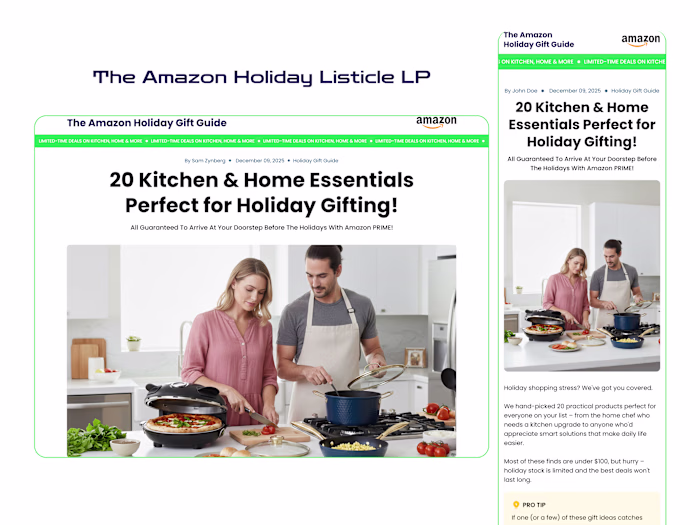 20 Kitchen & Home Essentials Perfect for Holiday Gifting!