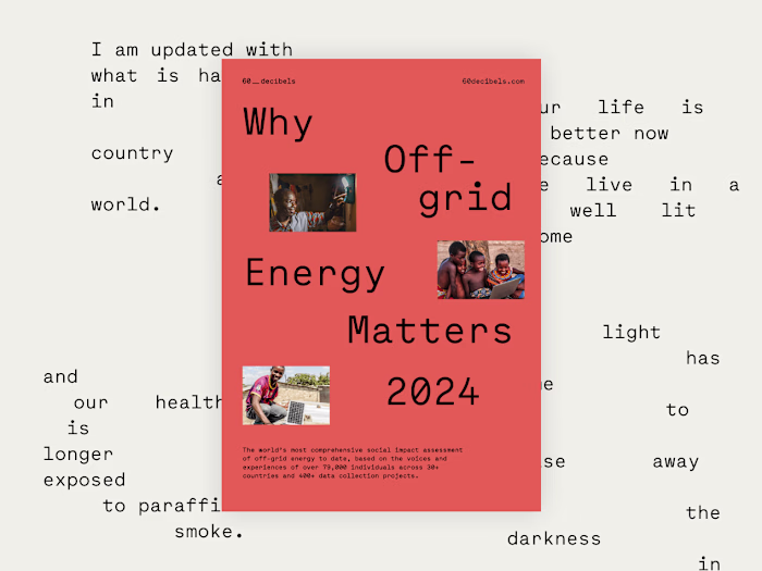 Why Off-Grid Energy Matters