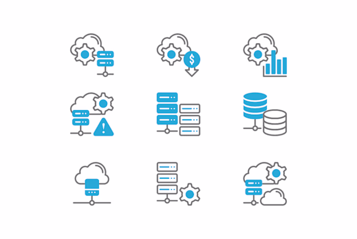 Cloud Services Icons
