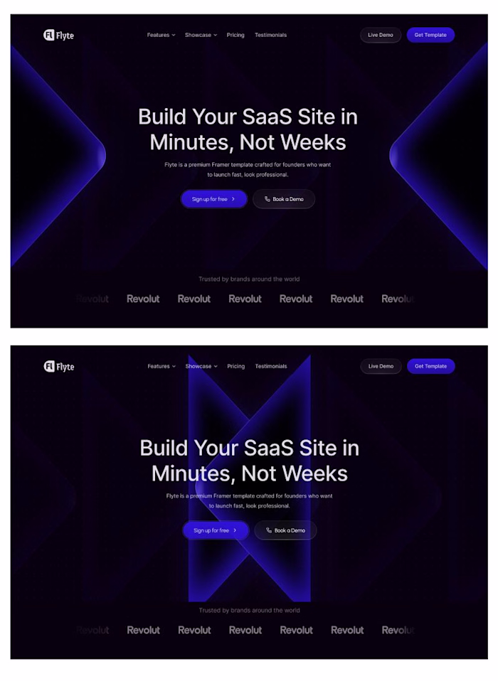 Flyte — Premium Framer Template for Founders