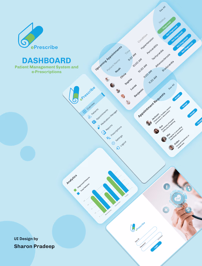 ePrescribe - Dashboard UI