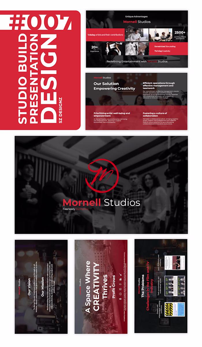Presentation for a Studio Concept
