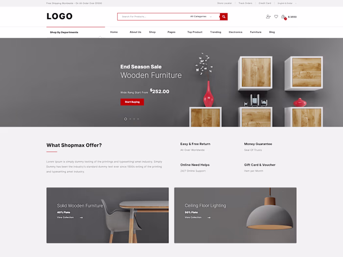 Innovative Website Design Mockup By Tristate Designs